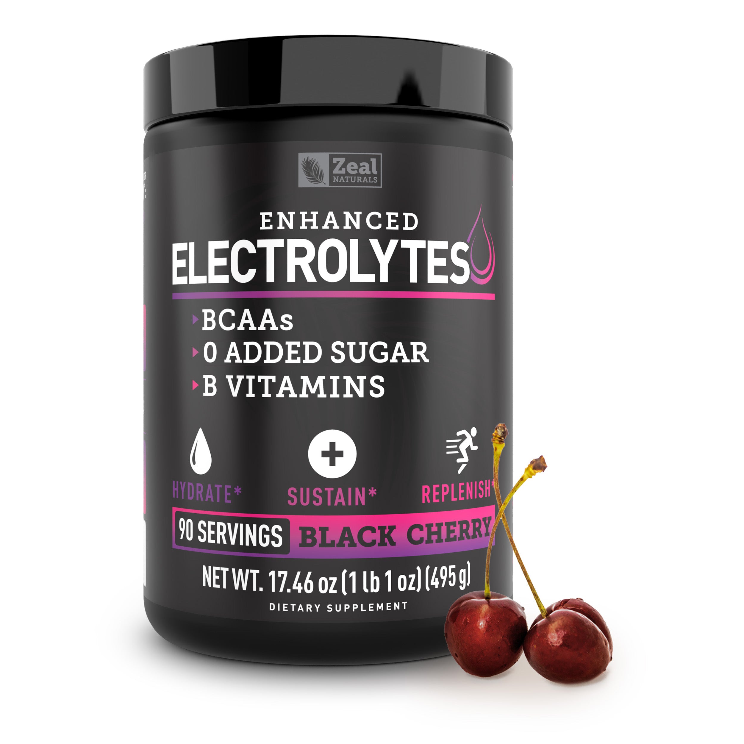 Enhanced Electrolytes Powder (Black Cherry)