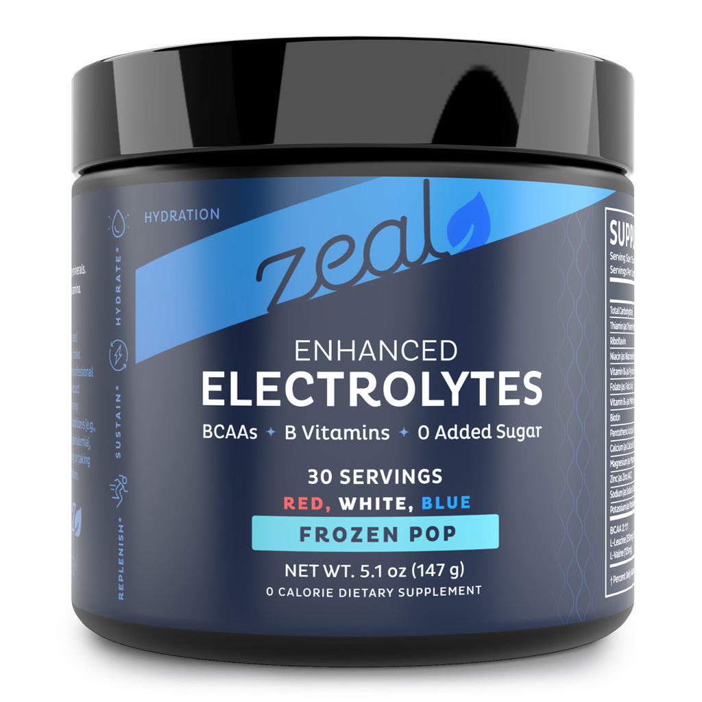 Enhanced Electrolytes Powder (Red White Blue Frozen Pop)