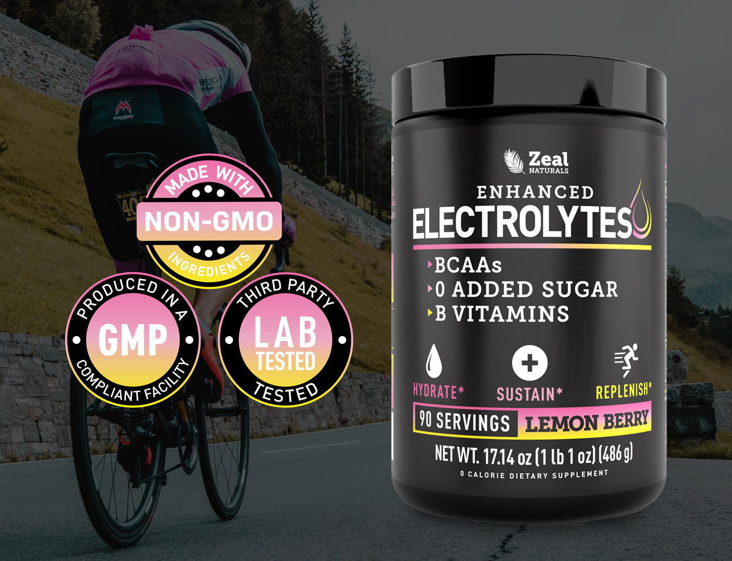 Enhanced Electrolytes Powder (Lemon Lime)