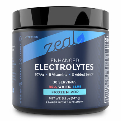 Enhanced Electrolytes Powder (Red White Blue Frozen Pop)