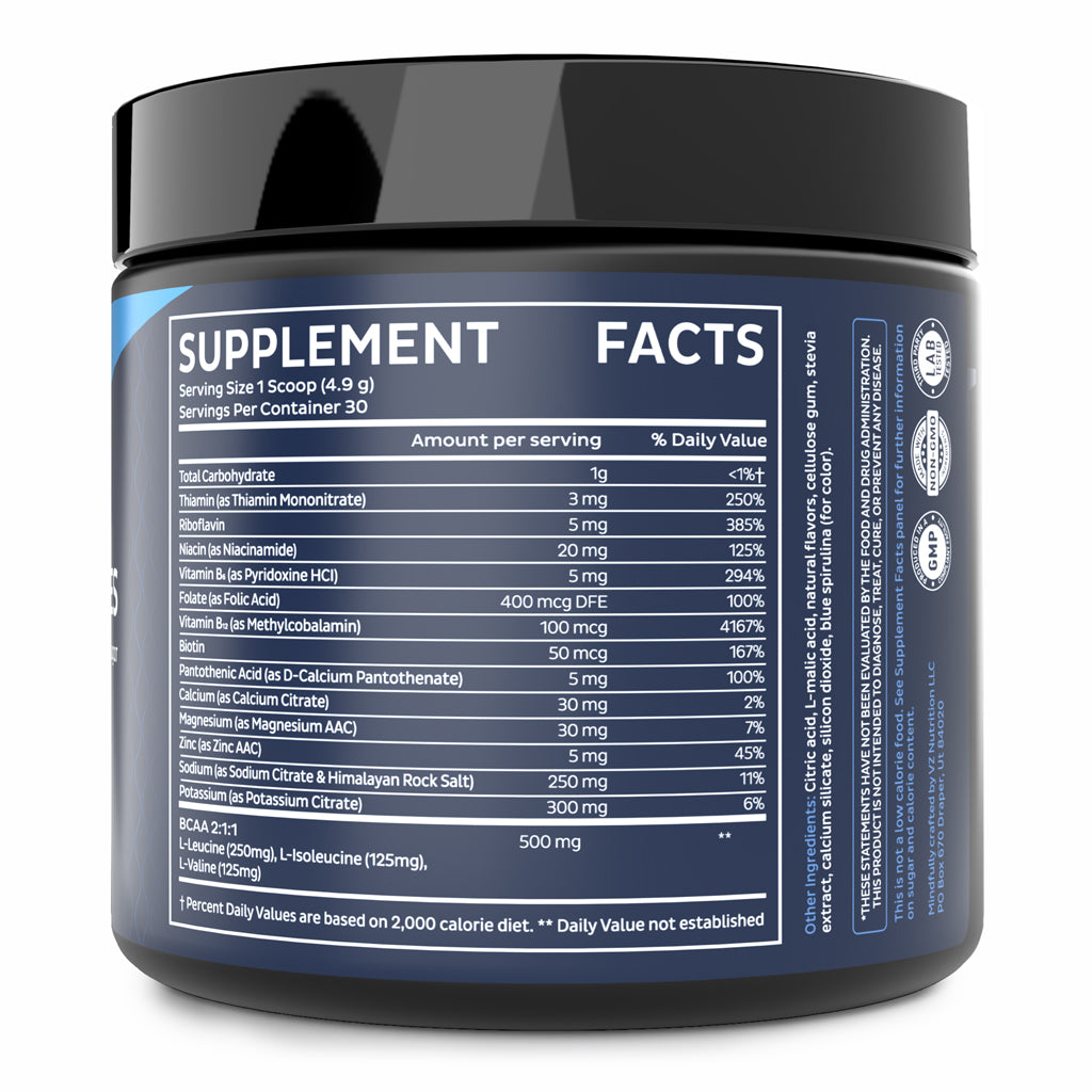 Enhanced Electrolytes Powder (Red White Blue Frozen Pop)