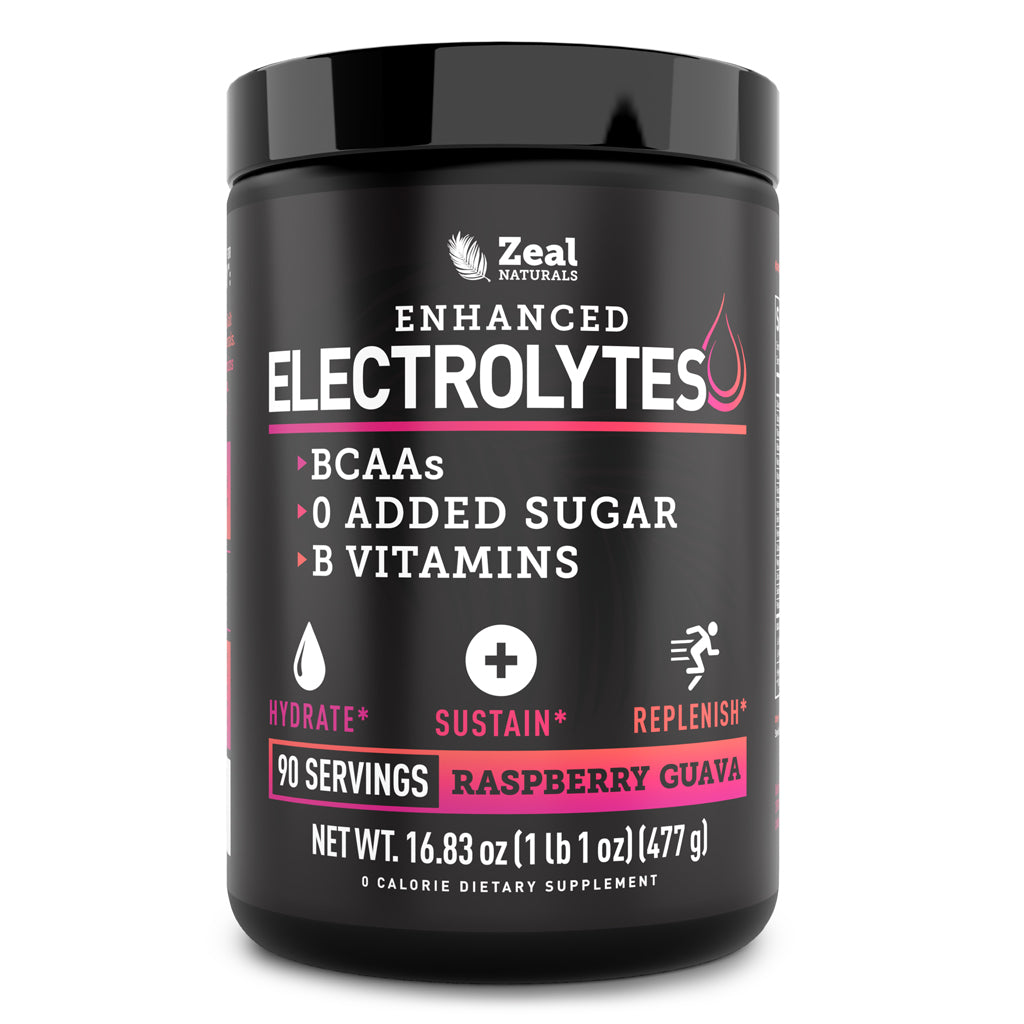 Enhanced Electrolytes Powder (Raspberry Guava)